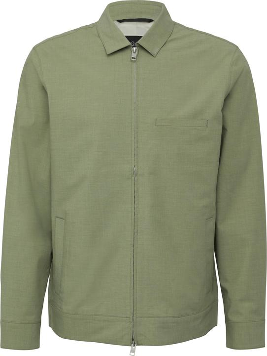 Actual product image S.Oliver Indoor-Jacke s.O PURE: Blouson-Jacke aus meliertem Stretch-Material (48)