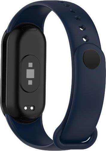 Actual product image OEM Mi Band 9 / M9 / 8 / M8 Silikonarmband (12), Marineblau (Silicone)