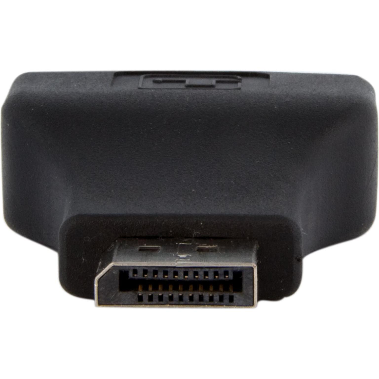 Thumbnail - StarTech Displayport to DVI Converter (DVI, 6.30 cm), Data + Video Adapter, Schwarz