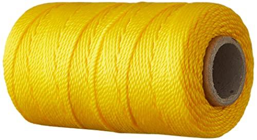 Actual product image Velleman MASONRY ROPE - Ø 1.2 mm - LENGTH 100 m - YELLOW (0.12 cm)