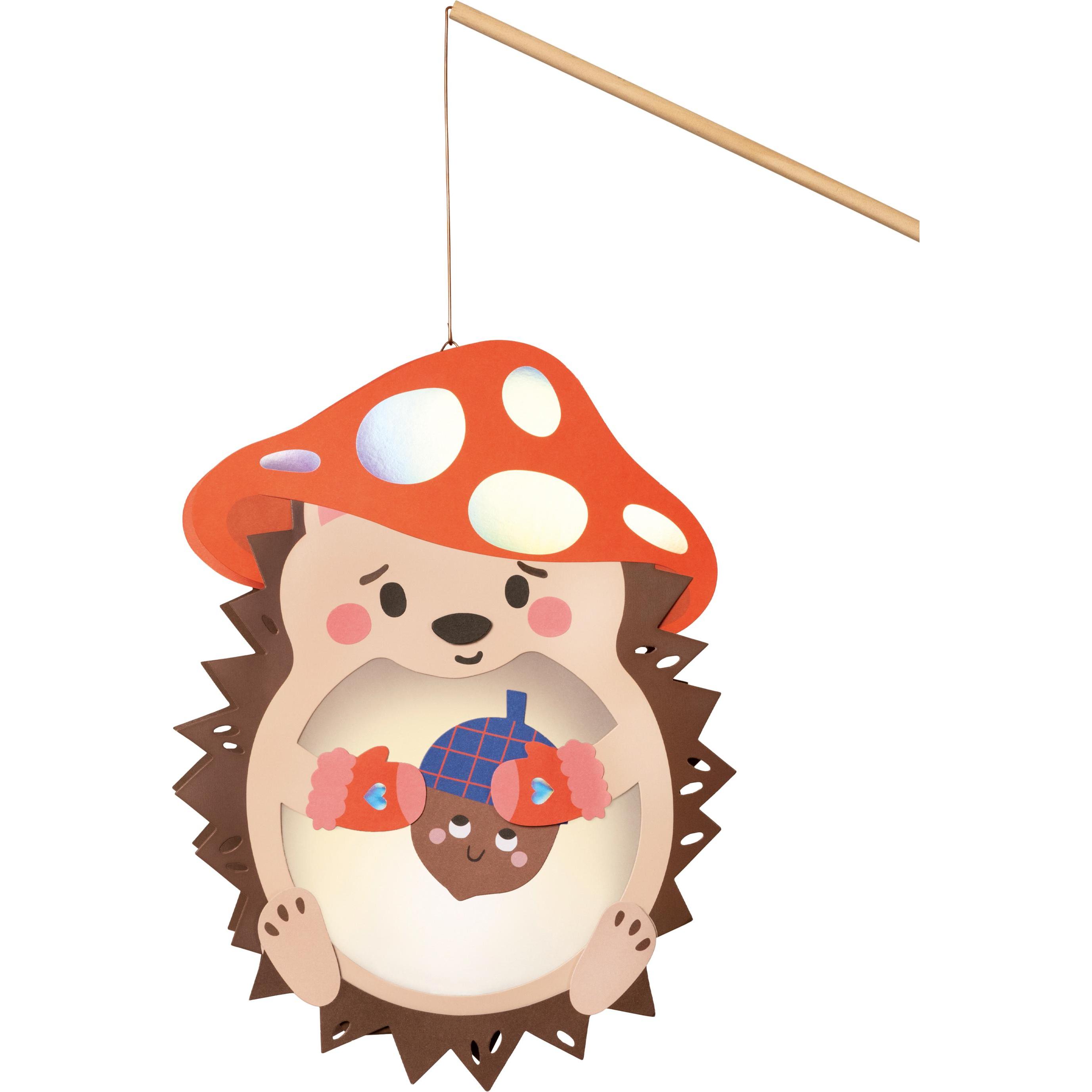 Folia, Lanterna, Diy Laterne Hedgehog