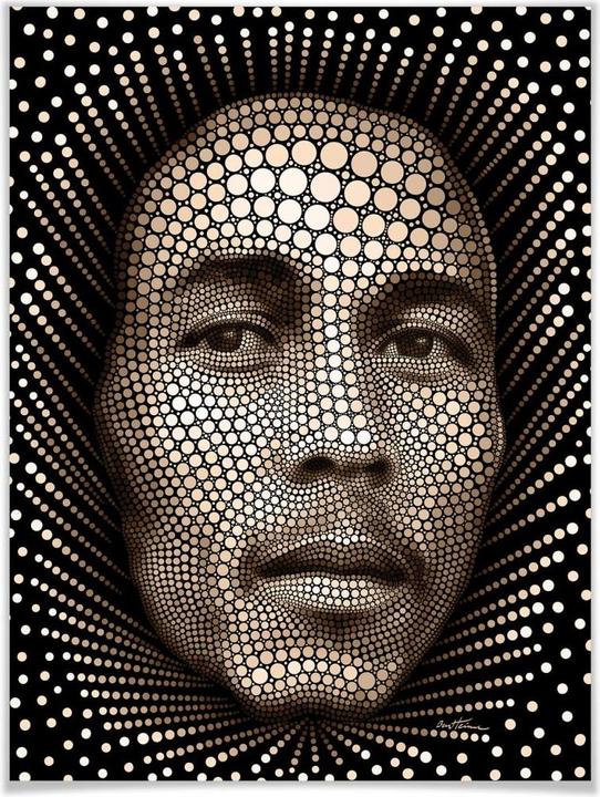 Immagine prodotto Trenddeko Ben Heine - Circolazione: Bob Marley (80 x 100 cm)
