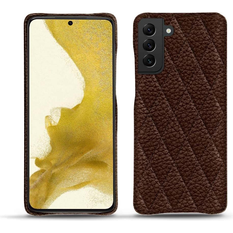 Noreve Lederschutzhülle (Samsung Galaxy S22+), Smartphone Hülle, Braun
