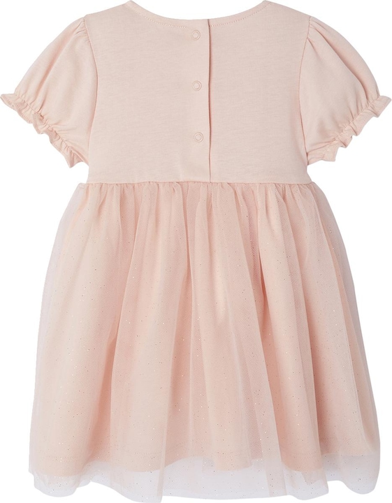 Actual product image Vertbaudet Mädchen Baby Festkleid mit Glitzertüll (74)