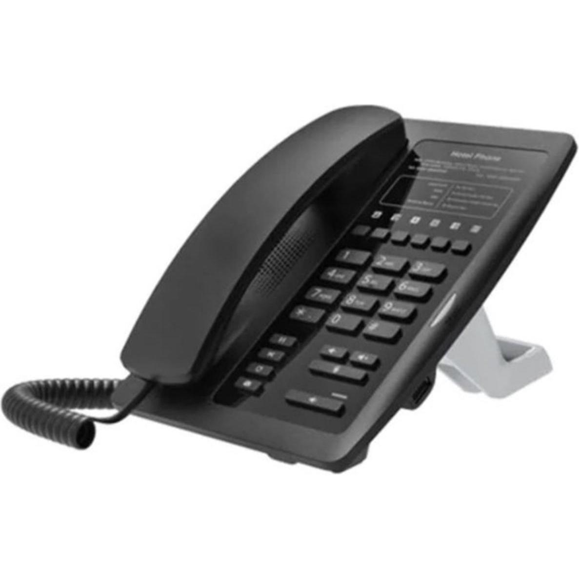 Fanvil Hoteltelefon H3, Telefon, Schwarz