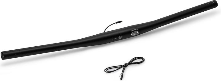 Light Skin LightSKIN - Manubrio VIENNA Dynamo, 31,8 mm, 640/680 mm (nero) (31.80 mm)