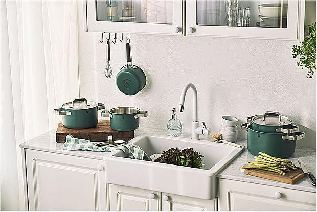 Actual product image Zwilling Pure cookware set (24 cm, Pan set + pot set, Stainless steel)