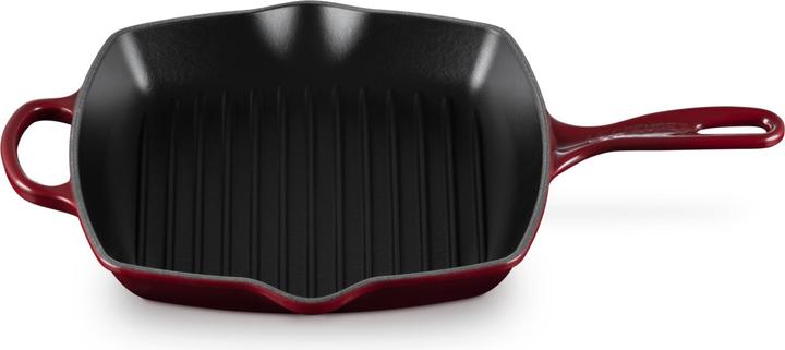 Actual product image Le Creuset Square grill pan SIGNATURE Rhone (Grill pan, Cast iron)