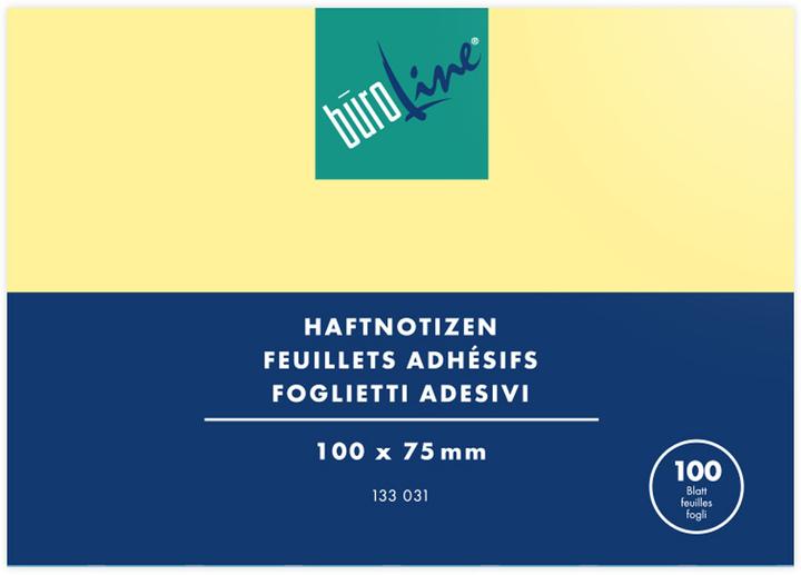 Produktbild BüroLine Haftnotizen (102 x 76 mm)