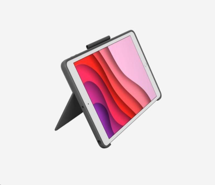 Produktbild Logitech Combo Touch (Eng. Int., iPad 2021 (9. Gen), iPad 2019 (7. Gen), iPad 2020 (8. Gen))