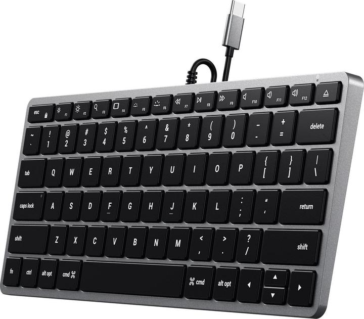 Produktbild Satechi Slim W1 - Tastatur - hinterleuchtet (US, Kabelgebunden)