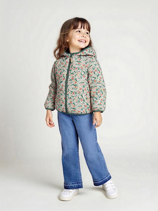 Immagine prodotto Vertbaudet Leichte Mädchen Wende-Steppjacke mit Recycling-Polyester (128)