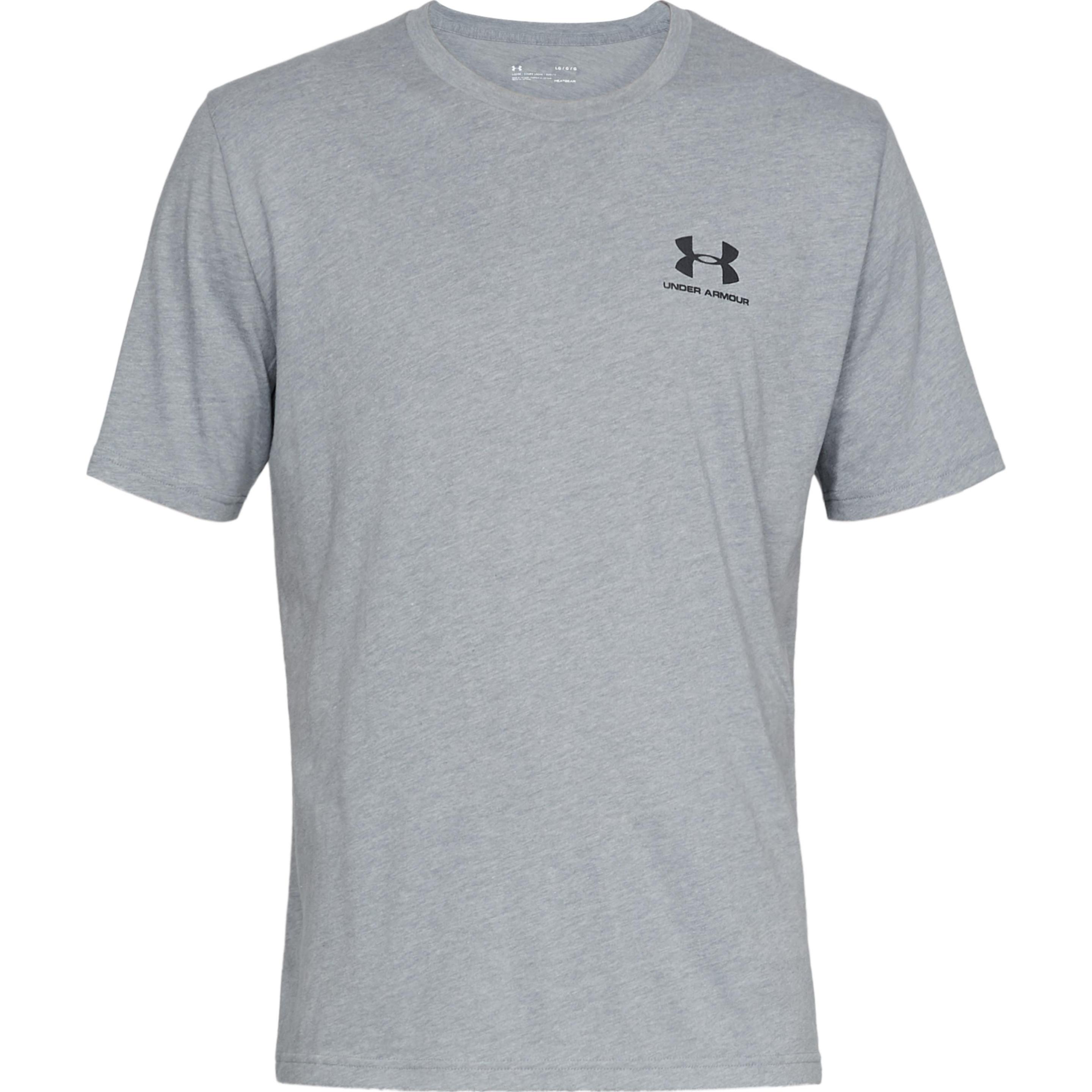 Under Armour, Herren, Sportshirt, Sportstyle (S), Grau, S