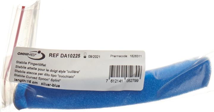 Immagine prodotto Omnimed Cucchiaio da dito blu argento