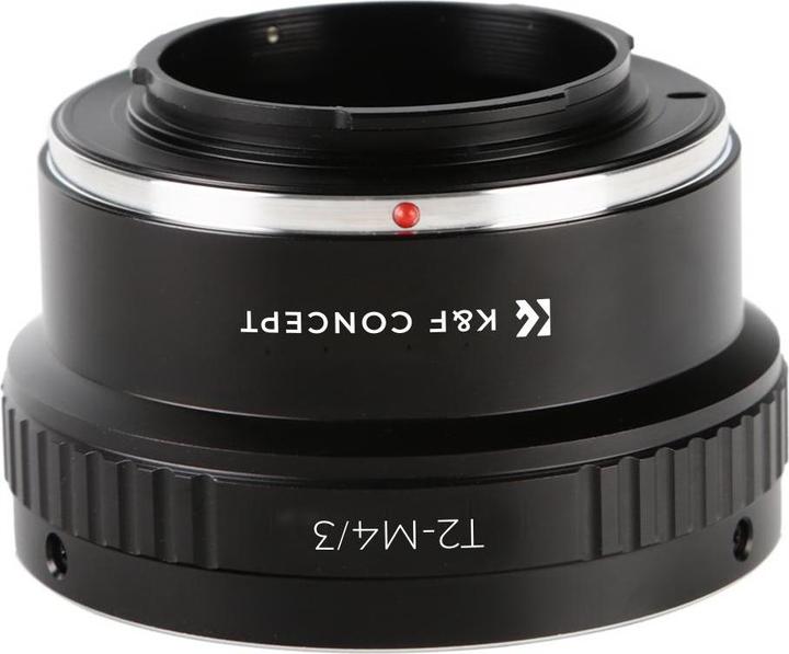 Image du produit K&F Concept Adaptateur d'objectif de haute précision, T2-M4/3