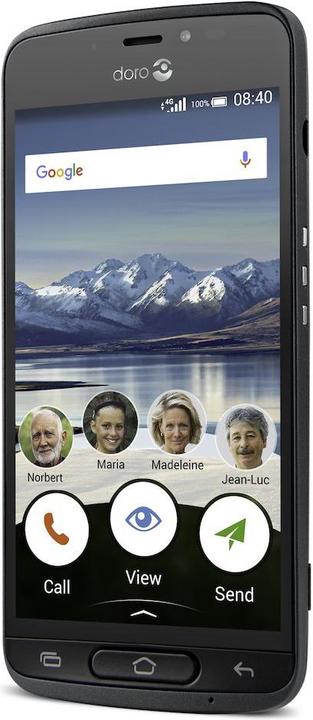 Produktbild Doro 8040 (16 GB, Graphit, 5", Single SIM, 4G)