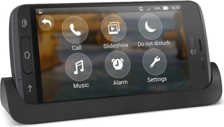 Produktbild Doro 8040 (16 GB, Graphit, 5", Single SIM, 4G)