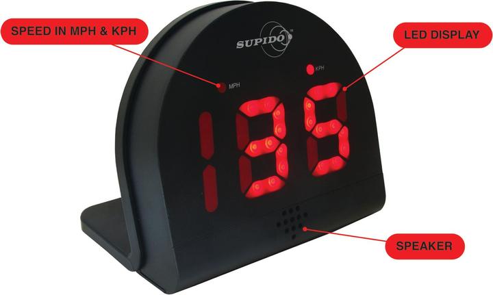 Produktbild Supido Multi Sports Geschwindigkeitsmesser