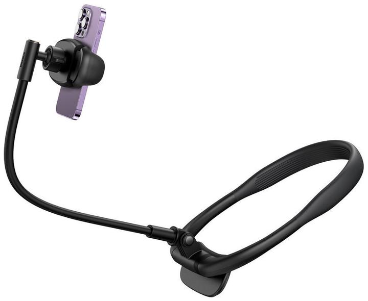 Immagine prodotto Baseus Supporto universale per il collo della serie ComfortJoy, supporto per telefono nero (LUGB000001)