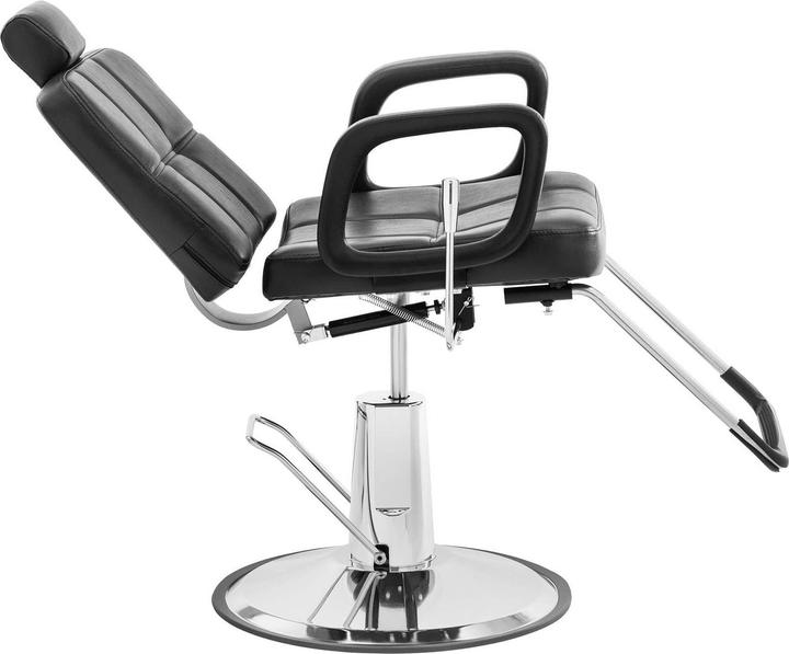 Produktbild Physa Friseurstuhl Friseursessel Kopf- und Fussstütze 52 - 64 cm 150 kg schwarz