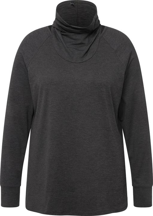 Produktbild Ulla Popken Sweater, Loop, Rundhals, Langarm, extraweich, Daumenloch (58)