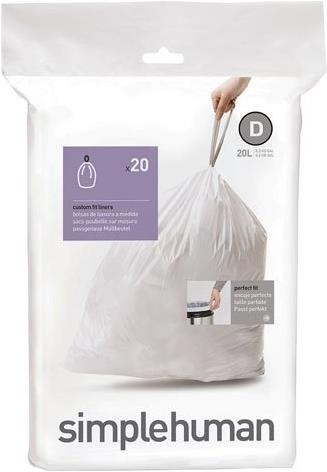 Actual product image Simplehuman Trash bags (20 x, 20 l)