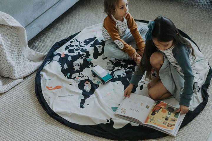 Produktbild play&go Worldmap/Stars (140 x 140 cm)
