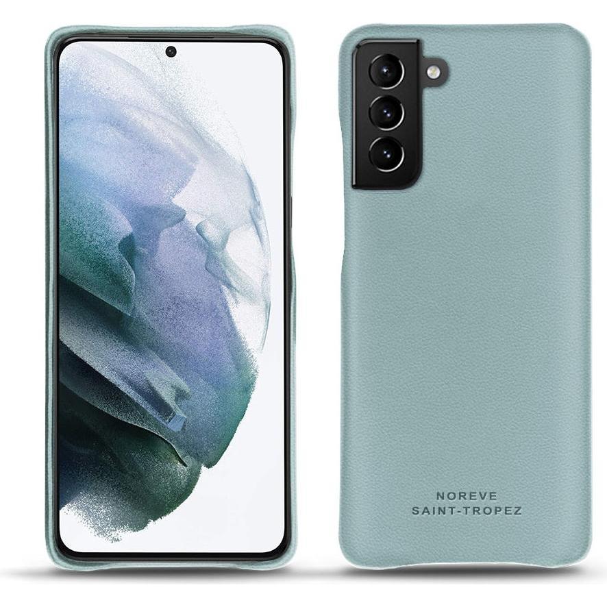 Thumbnail - Noreve Lederschutzhülle (Samsung Galaxy S21+), Smartphone Hülle, Blau