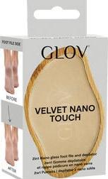 Productafbeelding Glov Velvet Nano Touch 2in1 Pumice Stone And Depilator With Nano Glass