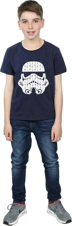 Produktbild Star Wars Christmas Stormtrooper Helmet TShirt Jungen (116)