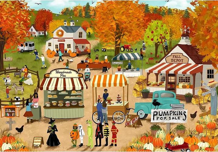 Produktbild Pieces & Peace Herbstfest (1000 Teile)