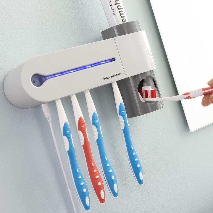 Actual product image InnovaGoods Zahnbürstenhalter mit UV-Sterilisation