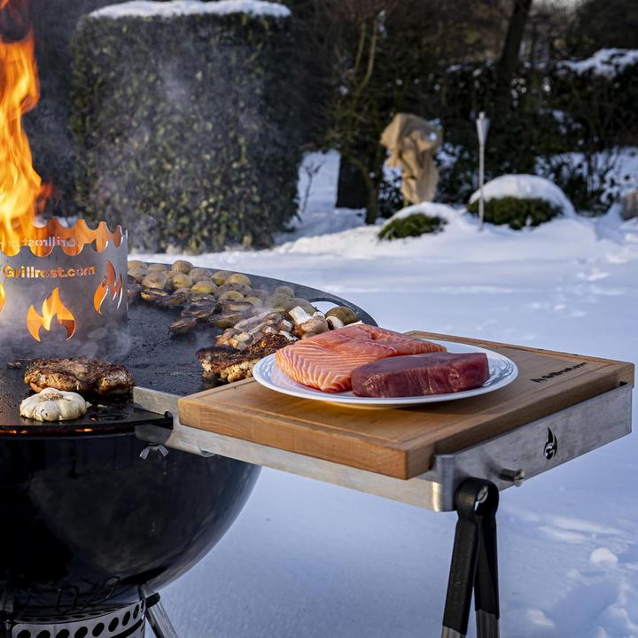 Produktbild Grillrost Bretthalter für Feuerplatten
