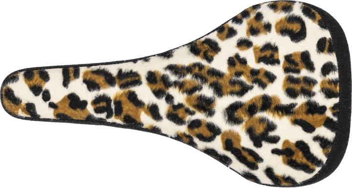 Actual product image Sdg Bel-Air 3.0 Traditional Limited Saddle, Lux-Alloy, 7x7, leopard print
