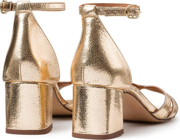 Actual product image La Redoute Collections Sandals with ankle strap (41)