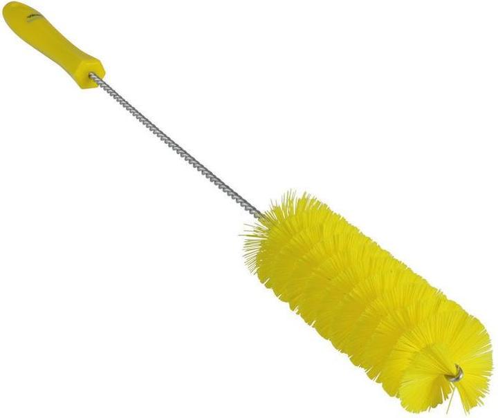 Produktbild Vikan Gelb PET Flaschenbürste, Ø 50mm L. 490mm für Flasche, Förderbänder, Rohre (1 Stk.)