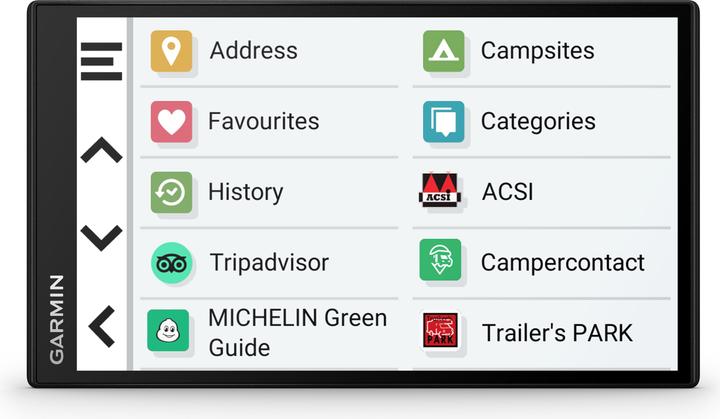 Actual product image Garmin Camper 795 EU (7")