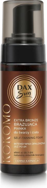 Image du produit DAX Sun Extra Bronze Bronzing Foam pour le visage et le corps KOKOMO - peau foncée 160ml (160 ml)