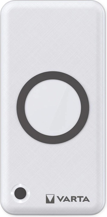Actual product image Varta Wireless Power Bank + Charging Cable (20000 mAh, 20 W, 74 Wh)