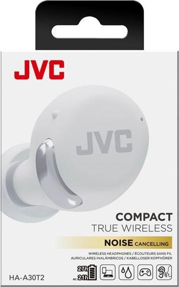 Actual product image JVC HA-A30T2-B Compacts, stylish True Wireless earbuds with Noise Cancelling - White (HAA30T2WU) (ANC, 11 h, Wireless)