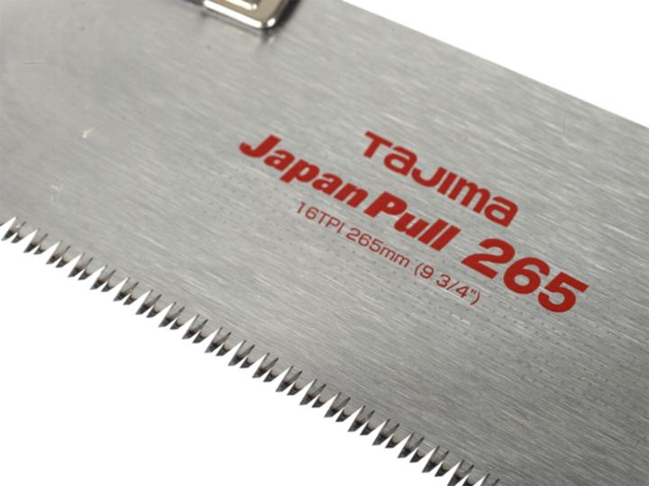 Actual product image Tajima Pull saws 265 mm, straight handle