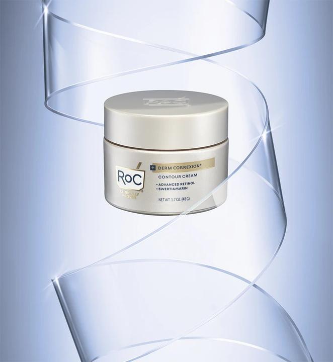 Actual product image Roc Derm Correxion Contour Cream for Face Neck and Jawline Visible Face Lift Neck Firming Treatment (50 ml)