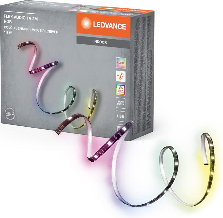 Actual product image Ledvance Flex Indoor Audio USB Colour Sensor