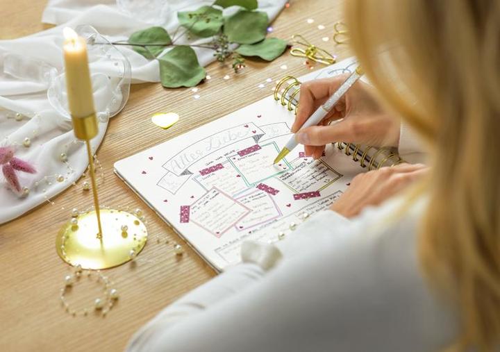 Image du produit Jolie JQ100 (A5, Blanc, Couverture rigide)