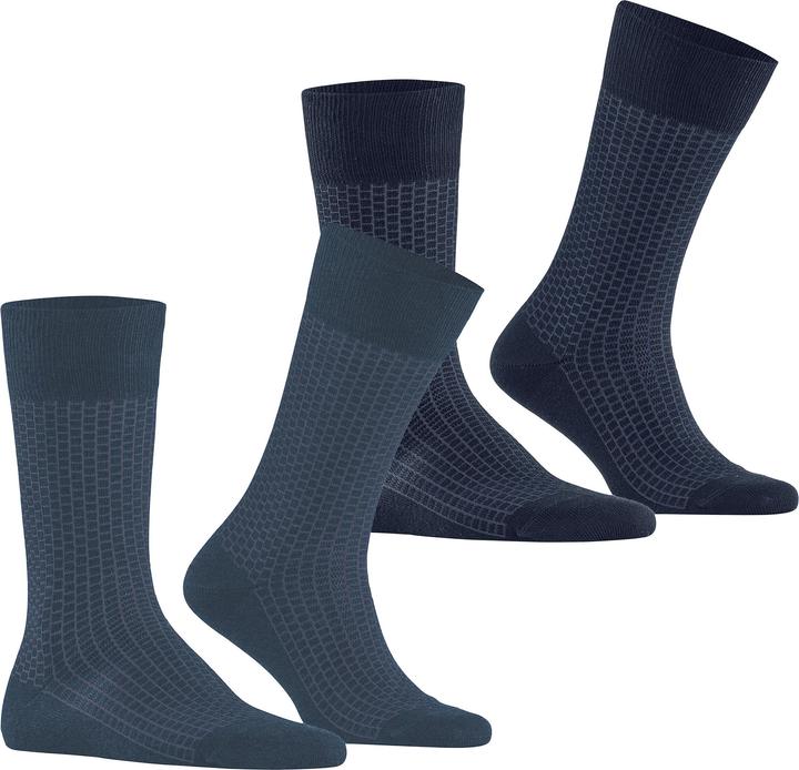 Produktbild Esprit Illusional Grid 2-Pack Herren (2er Pack, 43 - 46)