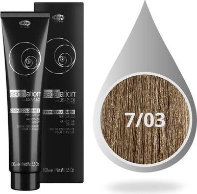 Produktbild Lisap Escalation 7/03 Mittelblond Natur Gold 100ml (Blond, Gold)