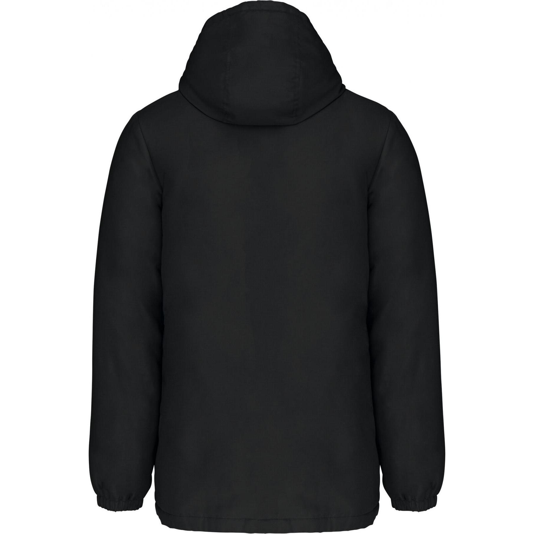 Thumbnail - Kariban, Herren, Jacke, Recycelte Kapuzenparka (XXL), Schwarz, XXL