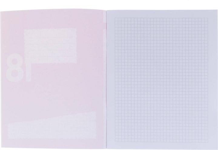 Immagine prodotto Office Quaderno FSC E5, a scacchi, rosa, 10 pezzi (E5, Quadretti)