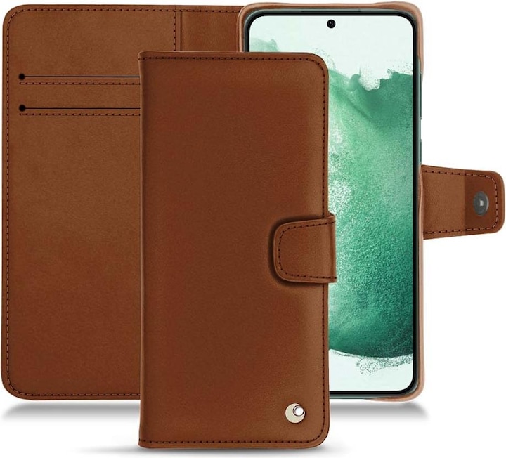 Noreve Lederschutzhülle Wallet (Samsung Galaxy S22+ 5G)