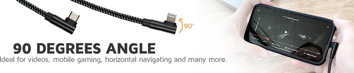 Image du produit Xtorm Original Series 90 DEG USB-C - Lightning (1.50 m, USB 3.2 Gen 1)